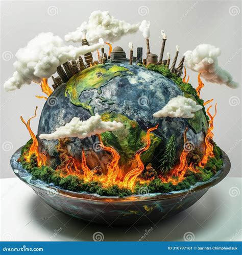 AI Creates Images of a Earth Model in the Wok, Fire Under the Wok