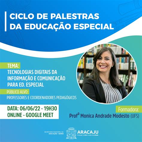 Ciclo de palestras da Educação Especial segue novos temas