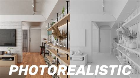 Behind The Photorealistic 3D Interior Rendering In Blender Scene