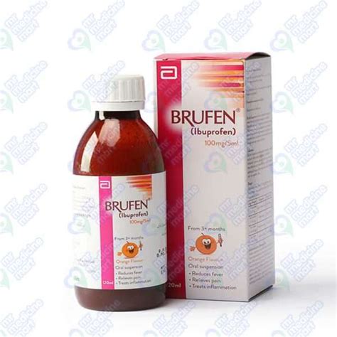 Brufen 100mg 5ml Suspension 120 Ml