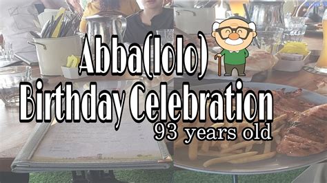 Celebration Of Abba Lolo Years Old Leah Mayo Israel Caregiver