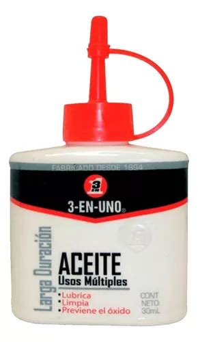 Aceite Multiuso 3 En 1 Lubrica Limpia Previene Oxido 30ml Cuotas Sin