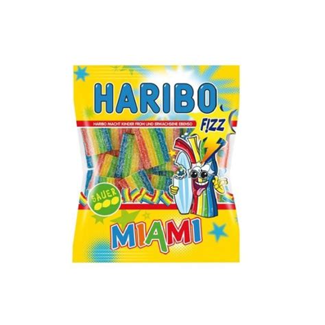 Gumové Cukríky Haribo Miami Fizz 85g Eshoplaukosk