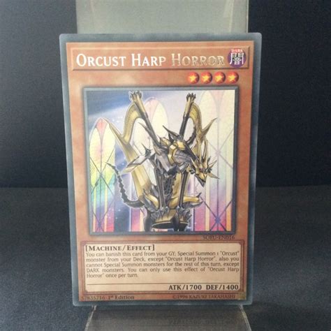 Orcust Harp Horror Sofu En St Edition English Excellent Tcgx