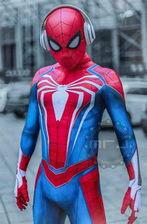 Customized Spider Man PS4 Game Cosplay Costume Halloween Body Suit - Etsy