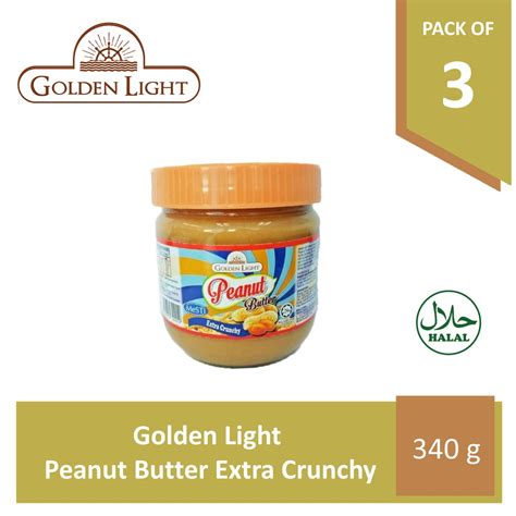 Golden Light Peanut Butter 3 X 340g Shopee Malaysia