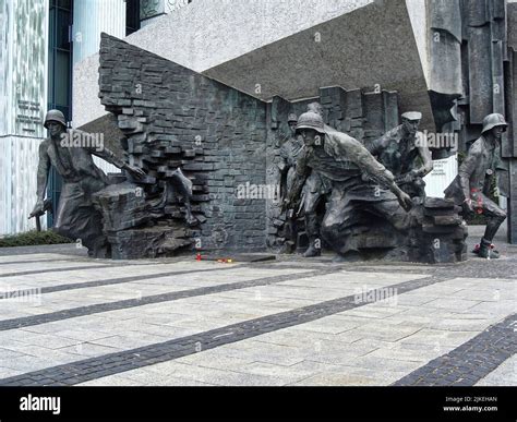 The Warsaw Uprising Monument A Memorial Dedicated To The Warsaw