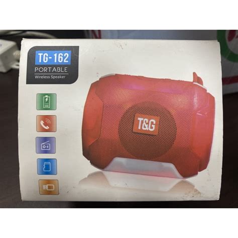 TG 162 藍芽喇叭Bluetooth portable wireless speaker 蝦皮購物