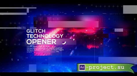 Videohive Technology Glitch Opener After Effects Templates