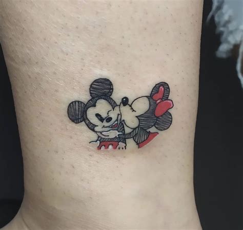 Mickey And Minnie Tattoo Tatuagens Do Mickey E Da Minnie Mickey