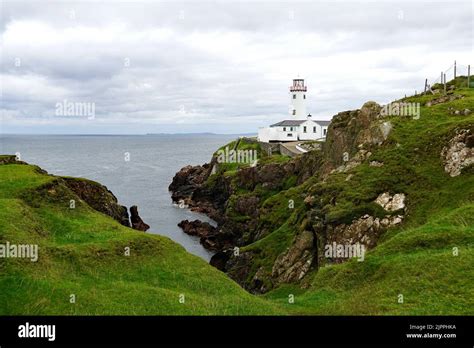 Fanad Head Peninsula With Fanad Head Lighthouse Along Wild Atlantic Way