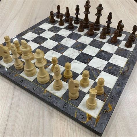 Marble Chess Set The Intriguing And Elegant Pieces