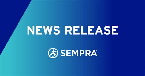 Sempra Energy Announces Agreement To Sell Non Controlling Interest In