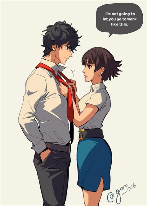 Persona V Rp Prompt Ren Amamiya X Makoto Niijima Smtpersona 5 Amino