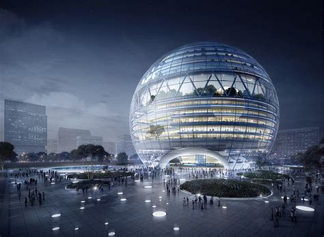 YEAH architects designs a sustainable super-building with a dome-shaped ...