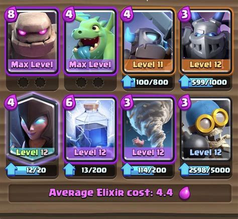 i currently have a golem deck. what is better to have, mini pekka or lumberjack? : r/ClashRoyale