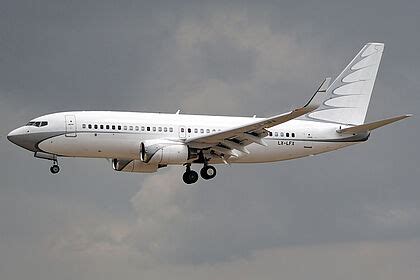 LX LFX Global Jet Luxembourg Boeing 737 7GC WL BBJ