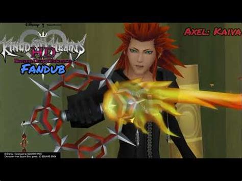 The Snap Of The Wrist Kingdom Hearts Axel Fandub Youtube