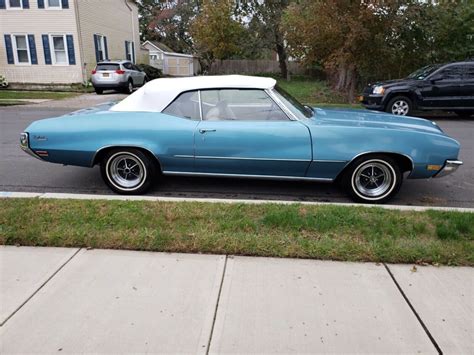 1972 Buick Skylark Convertible Blue RWD Automatic Classic Buick