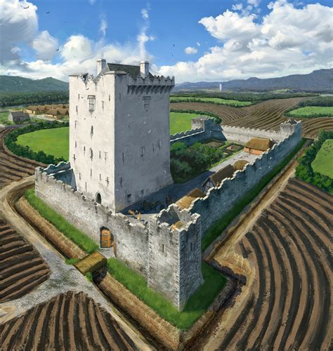 Medieval Tower House | Behance