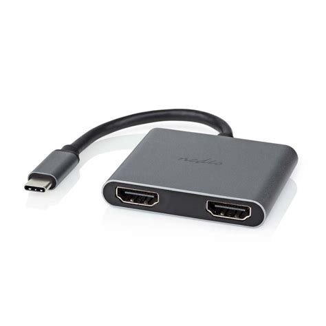 Adaptateur Multi Ports USB Nedis CCGB64670BK01