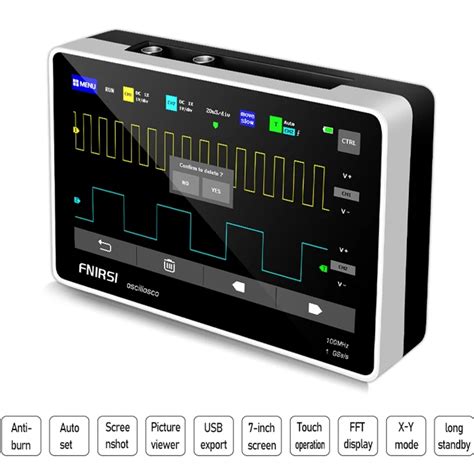 Digital Tablet Oscilosc Pio Dual Channel Anal Gico Bandwidth Gsa Taxa