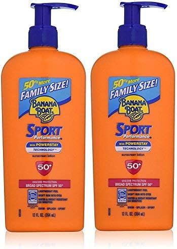 Amazon Banana Boat Sport Ultra SPF 50 Sunscreen Lotion 12oz