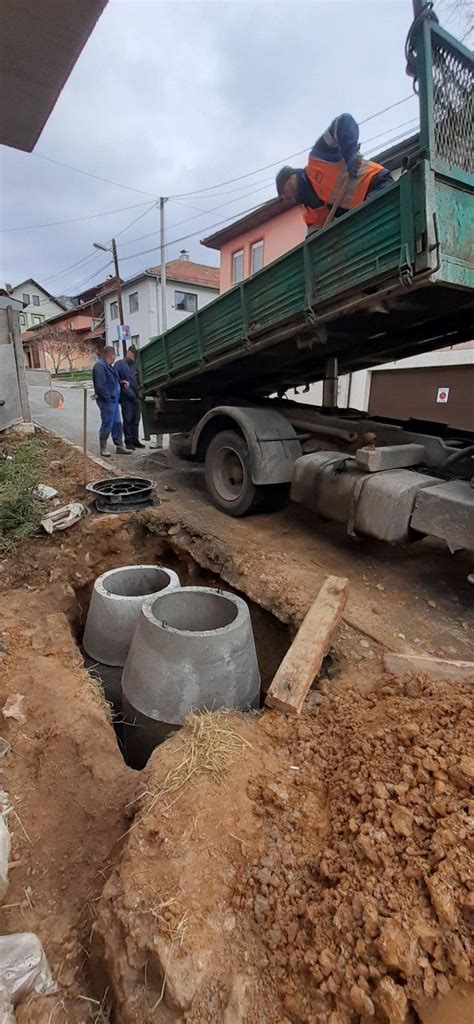 Radovi Na Kanalizacionoj Mre I Kjkp Vodovod I Kanalizacija Sarajevo