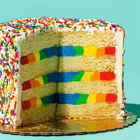 Extravagant Rainbow Cakes