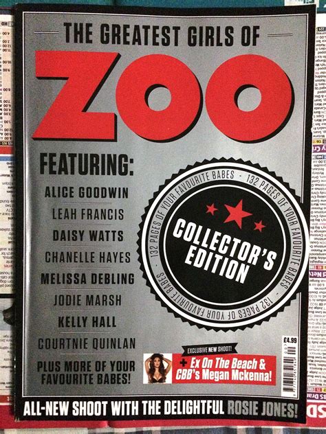 Buy Zoo Magazine The Greatest Girls Of Zoo Best Of Collectors