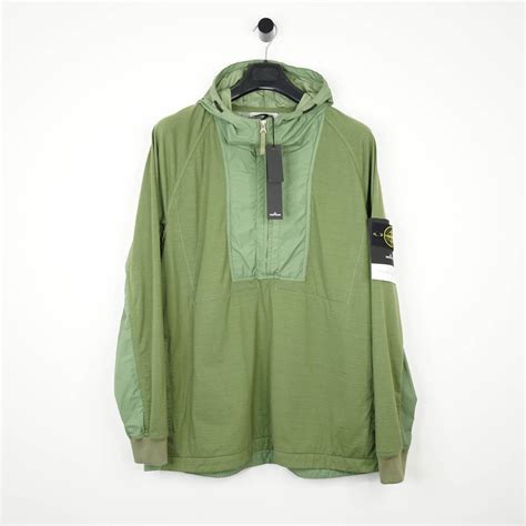 Stone Island Mix Fabric Hype-TC Overhead Smock Jacket | Common Cultured