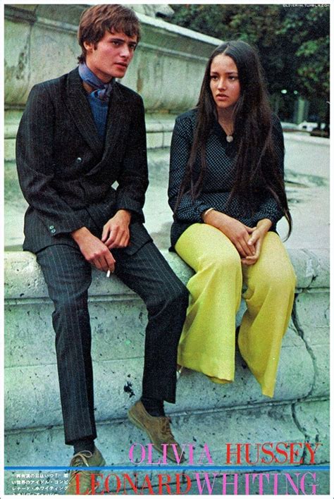 Leonard Whiting And Olivia Hussey 1968 Dang They Are Cool Sigh