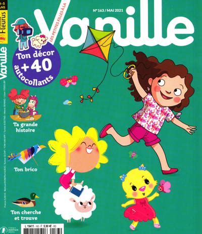 Magazine Les P Tites Filles La Vanille En Abonnement