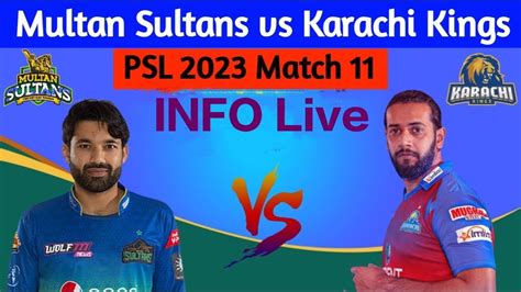 Live Streaming Multan Sultan Vs Karachi Kings Live Cricket Ms Vs Kk