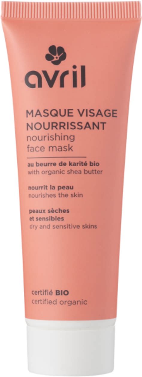 Avril Masque Visage Nourrissant 50 Ml Boutique En Ligne Ecco Verde