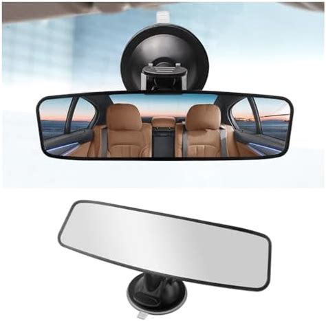 Amazon Suction Cup Rear View Mirror For Car HD Wide Angle Car