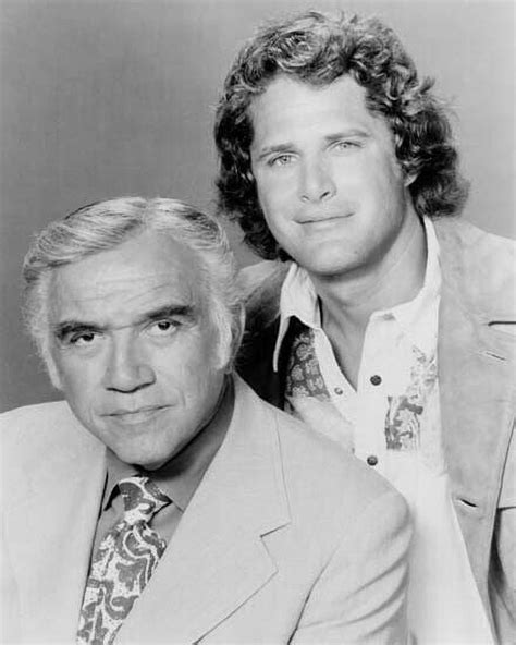 Griff 1970s Tv Series Studio Portrait Stars Lorne Greene Ben Murphy