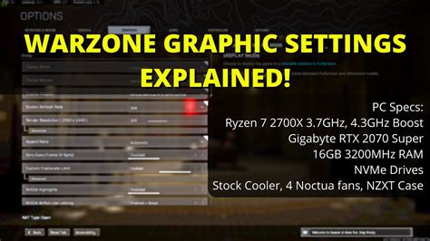 My Best Warzone Graphics Settings On Pc Solid Fps Quality Rtx