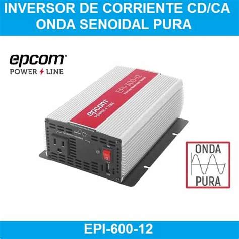 Inversor De Corriente Onda Pura W Epi Vcd Vca