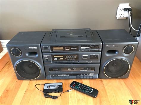 Panasonic Rx Dt650 Xbs Boombox Guettoblaster 2 Tape 1 Cd Tuner Photo