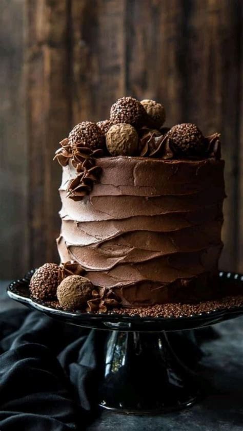 Dark chocolate cake | Chocolate cake designs, Chocolate cake recipe ...