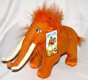 Amazon.com: 9" Ice Age Dawn of the Dinosaurs Manny Plush: Toys & Games