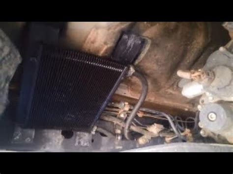 6R80 6R80E Transmission Cooler Install Under Vehicle 6R80 Cooler Bypass