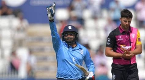 prithvi shaw hits double century  northamptonshire cricket news