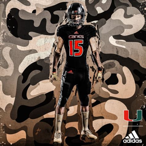 Miami Hurricanes unveil all-black Military tribute uniforms ...