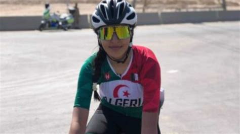 Cyclisme Nesrine Houili Championne D Afrique Sur Piste M