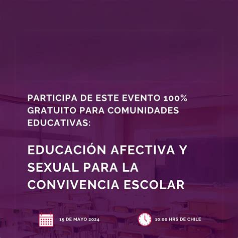 Educación Afectiva Y Sexual Para La Convivencia Escolar Creo