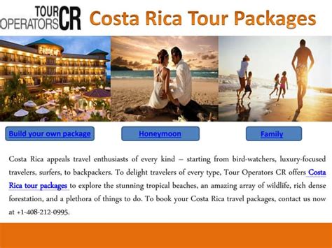 Costa rica tour packages | PPT