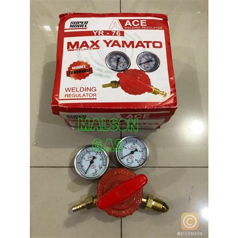 Jual Regulator Tabung Acetylene Las Asetilin Asetilen Yamato Best