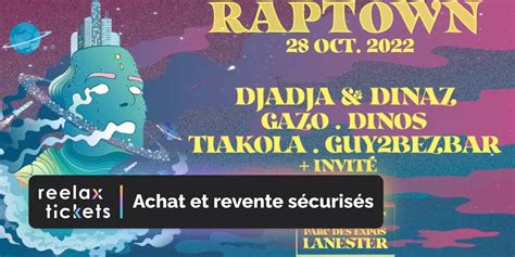 RAPTOWN Achat Et Revente De Billets